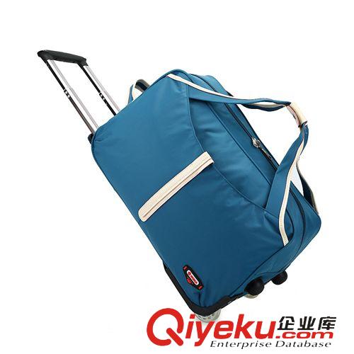 拉桿包 廠家直銷小號皮革卡通拉桿包大容量手提包旅行包多種顏色