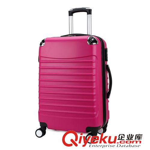 拉桿箱 2014新款旅行箱 撞色拉桿箱 磨砂防刮行李箱 ABS登機箱