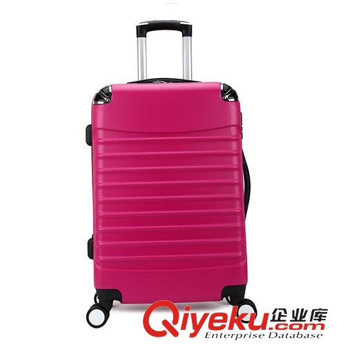 拉桿箱 2014新款旅行箱 撞色拉桿箱 磨砂防刮行李箱 ABS登機箱