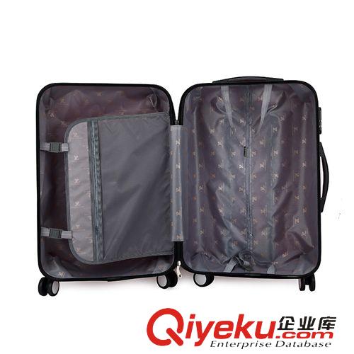 拉桿箱 2014新款旅行箱 撞色拉桿箱 磨砂防刮行李箱 ABS登機箱