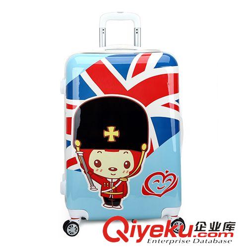拉桿箱 廠家直銷可愛卡通拉桿箱萬向輪防滑防壓李箱套2登機箱多色