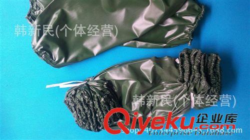 袖套 牛筋套袖防水防油耐酸堿耐油鹽PVC套袖牛仔套袖 勞保套袖批發原始圖片2