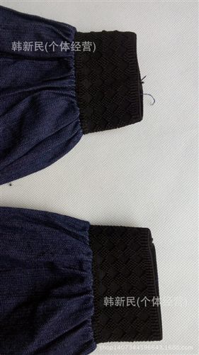袖套 鴻源勞保自產(chǎn)自銷牛筋防水防油鹽耐酸堿PVC套袖 勞保套袖批發(fā)供應(yīng)