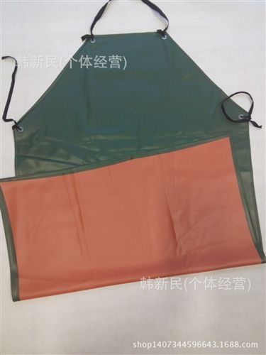 圍裙 一等品防水圍裙牛筋材質(zhì)圍裙防油防污耐酸堿圍裙勞保防護圍裙