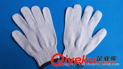 其他手部防護 550克咖啡邊燈照棉手套A級燈照棉勞保手套防護手套棉紗手套原始圖片2