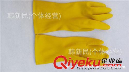 其他手部防護(hù) 鴻源勞保 新幫手牛筋加厚純膠tr乳膠工業(yè)家用手套 勞保手套批發(fā)原始圖片2