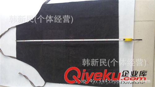 防塵服 牛仔布圍裙常規尺寸圍裙100*70布圍裙牛仔大巾防護圍裙勞保圍裙原始圖片3