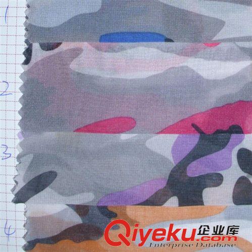雪紡類(lèi) GB619支持網(wǎng)購(gòu)混批gd透雪紡服裝面料  滌綸面料 迷彩布料