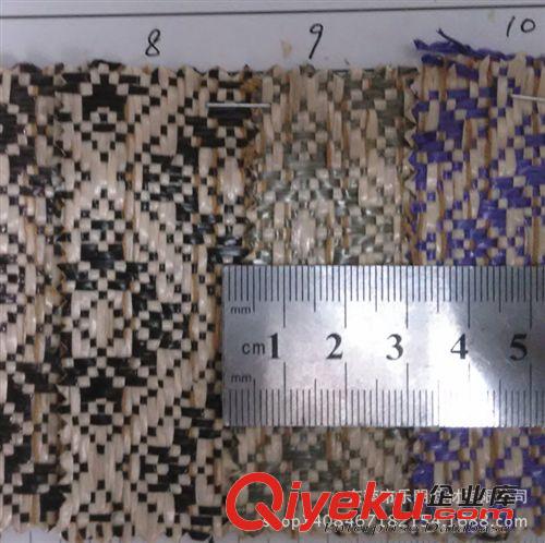 編織類（PP草） MB4382支持網(wǎng)購混批格子花PP草面料手袋箱包