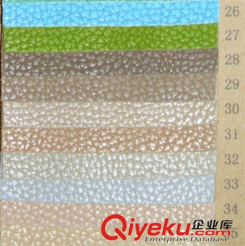 PU揉紋類 DP4009現(xiàn)貨供應(yīng)毛布底懷舊荔枝紋PU人造革 沙發(fā)皮革 家具革原始圖片3