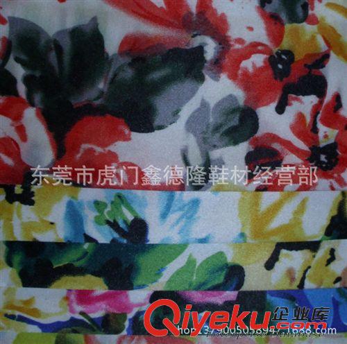 色丁(沙丁，貢緞）印花類(lèi) GB4022gd時(shí)尚色丁布印花面料 夏秋季裙布料服裝面料