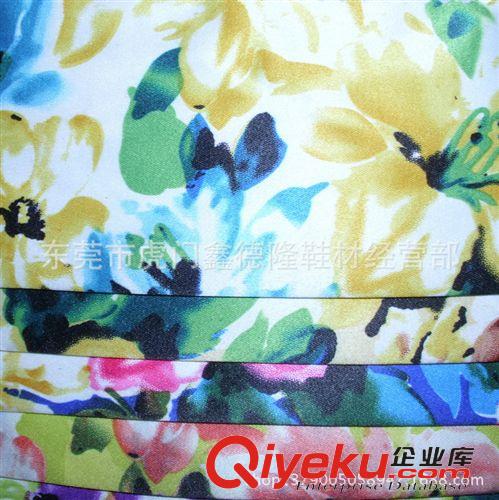 色丁(沙丁，貢緞）印花類 GB4015gd里襯仿真絲服裝布料原始圖片2