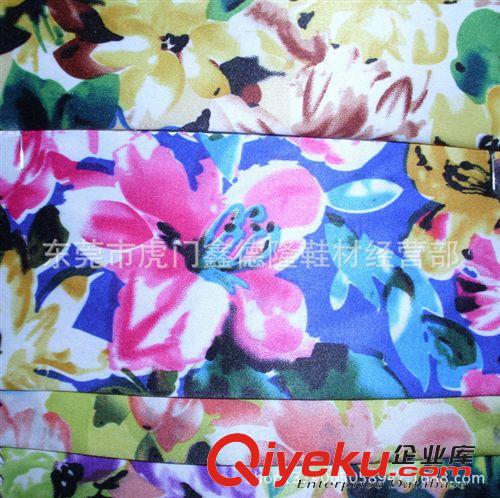 色丁(沙丁，貢緞）印花類 GB4015gd里襯仿真絲服裝布料原始圖片3