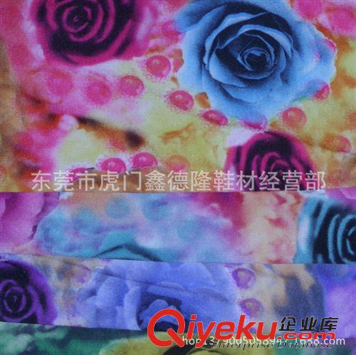 色丁(沙丁，貢緞）印花類 GB4020gd時尚色丁布印花面料夏秋季裙布料服裝面料
