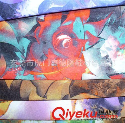 色丁(沙丁，貢緞）印花類 GB4019gd里襯印花仿真絲服裝布料原始圖片3