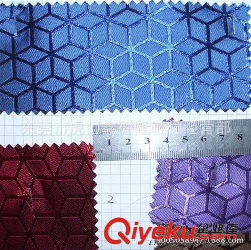 提花類 MB4313窗簾布 粗紡提花布 滌綸提花布 色織提花箱包手袋面料