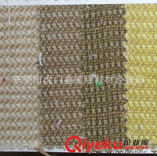 提花類 DB016新款小玉米粒涂層麻 工藝面料