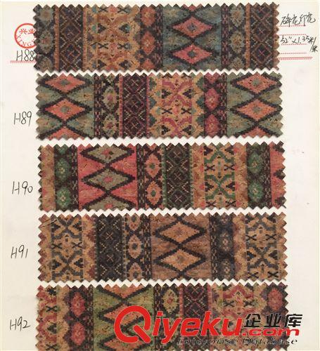 民族風(fēng) 自然特色軟木制品，軟木布，民族風(fēng)，tr料壓花碎花，特色面料