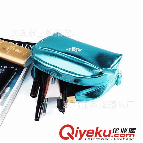 化妝包 羊年新款創意化妝包 漆皮化妝包 亮面PU化妝包 絲光革化妝包原始圖片2