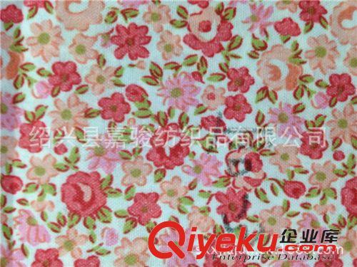 全滌磨毛印花小花布 現貨供應滌綸印花里布 箱包布 包裝用材料原始圖片2