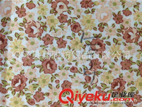 全滌磨毛印花小花布 現貨供應滌綸印花里布 箱包布 包裝用材料原始圖片3