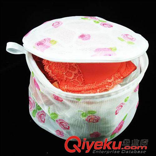 創(chuàng)意家居 優(yōu)質(zhì)印花帶支架內(nèi)衣護(hù)洗袋文胸清洗袋洗衣袋批發(fā)原始圖片2