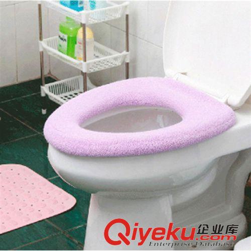 衛(wèi)室用品 大馬桶圈O型馬桶坐墊馬桶套 通用型坐便套多色 隨機(jī)發(fā)色原始圖片2