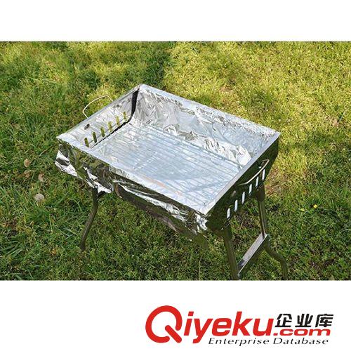 戶外用品 戶外不銹鋼折疊燒烤架 超輕便易攜帶 郊游燒烤必備原始圖片2