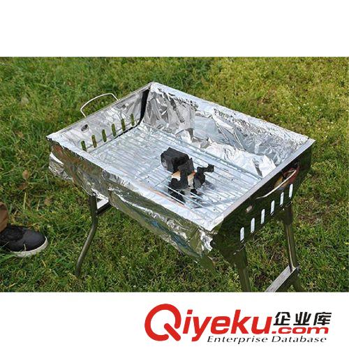 戶外用品 戶外不銹鋼折疊燒烤架 超輕便易攜帶 郊游燒烤必備原始圖片3