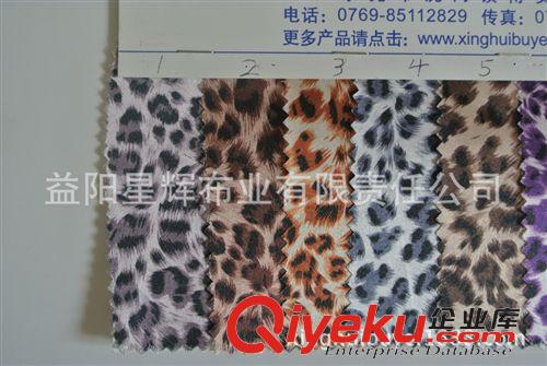 里布 仿真絲絲光色丁里布豹紋花服裝睡衣面料里料 CL46原始圖片2
