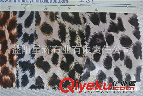 里布 仿真絲絲光色丁里布豹紋花服裝睡衣面料里料 CL51原始圖片3