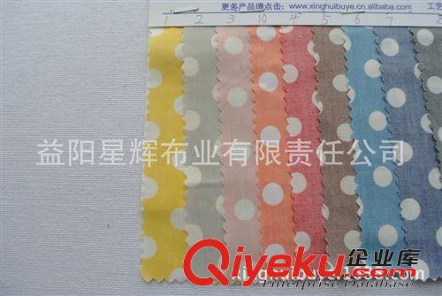 棉布染色／印花/扎染類 全棉色織圓點(diǎn)提花彈力布 Y283原始圖片2