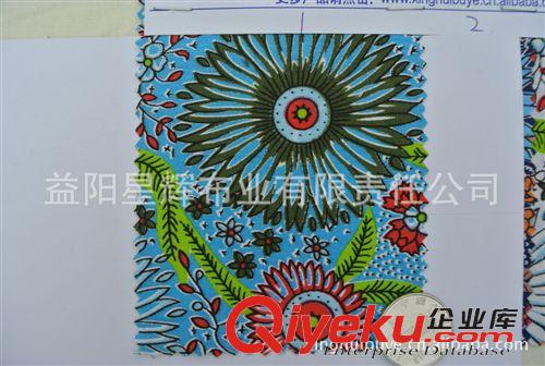 棉布染色／印花/扎染類 全棉133*72活性印太陽花印花布   Y199原始圖片3