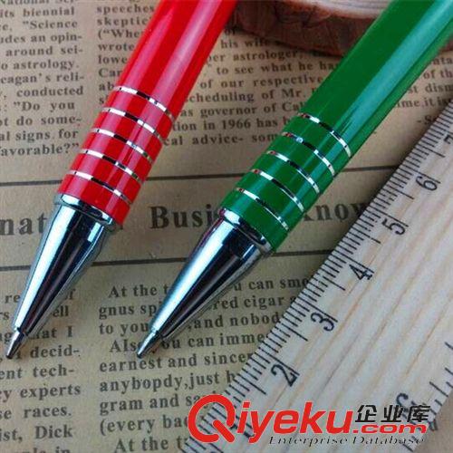 辦公文教 F43 批發文具 gd金屬掛鉤圓珠筆 按動圓珠筆 禮品廣告筆批發10g原始圖片2