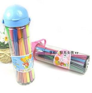 辦公文教 F13 批發 日韓國文具 可愛卡通 水彩筆一盒18色 兒童文具供應批發原始圖片2