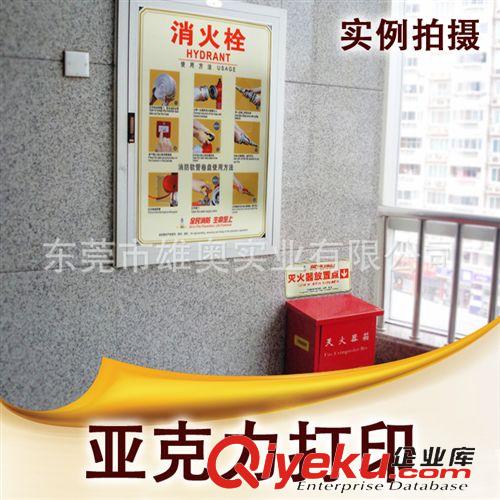 有機(jī)玻璃工藝 廠家專業(yè)制作亞克力消防牌 采用高精度UV打印 防水 防刮 防曬原始圖片3
