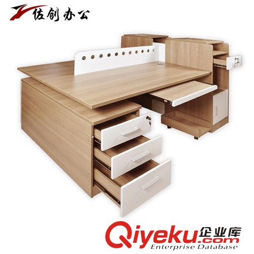 屏風(fēng)卡位 廠價(jià)現(xiàn)代辦公家具組合屏風(fēng)辦公臺(tái)時(shí)尚簡(jiǎn)約員工桌4人職員電腦桌原始圖片2