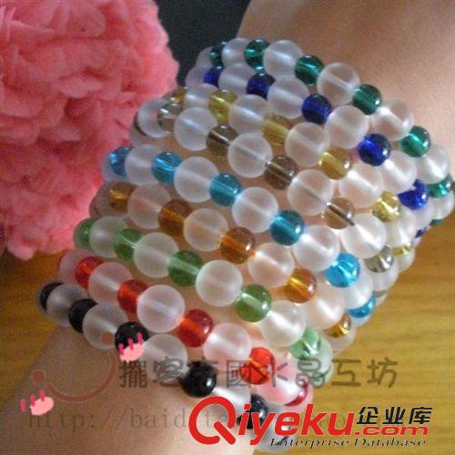 手鏈  手編水晶手鏈 人工水晶好品質(zhì) 廠家直銷大學(xué)生創(chuàng)業(yè)【小梅花手鏈】