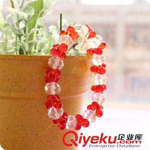 手鏈  春夏熱銷(xiāo)款水晶串珠手鏈批發(fā)廠家水晶手鏈地?cái)傂缕?水晶麻花手鏈原始圖片2
