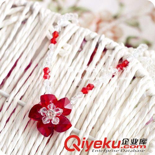 編織項鏈 毛衣鏈 超唯美水晶項鏈批發(fā) gd毛衣鏈手工編織 優(yōu)質(zhì)菱形珠DIY【鳳尾】
