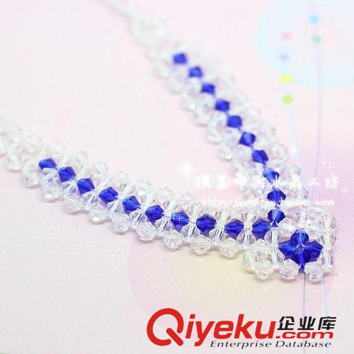編織項(xiàng)鏈 毛衣鏈 新款毛衣鏈項(xiàng)鏈 水晶項(xiàng)鏈批發(fā) tj廠家直銷【一字點(diǎn)點(diǎn)】地?cái)偀徜N