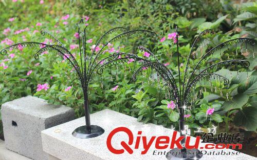 手機掛件 水晶串珠飾品 掛件 吊飾 手機掛件多用功能展示架 樹杈樹型展示架原始圖片3