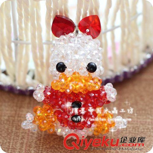 編織鑰匙扣掛件 包掛 水晶編織12生肖小動(dòng)物飾品批發(fā) 包包掛件 地?cái)偀豳u貨源 6MM馬包掛