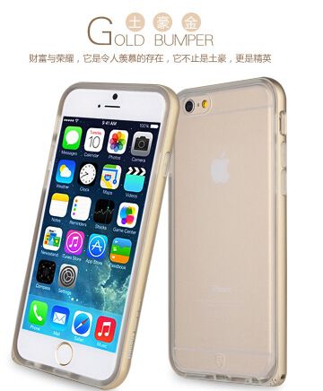 倍思 倍思 iPhone6手機(jī)殼 蘋果6TPU保護(hù)套 iPhone6金屬邊框手機(jī)套 超薄原始圖片3