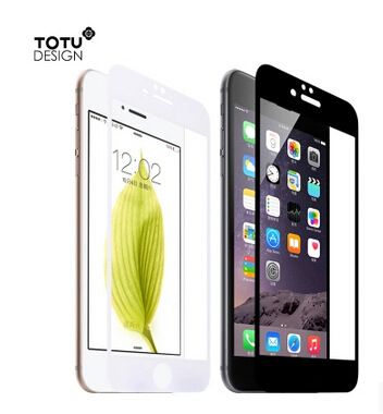 TOTU品牌 TOTU iphone6 plus 5.5寸鋼化膜iphone6 4.7寸圓弧滿屏鋼化玻璃膜原始圖片2