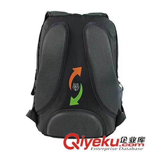 活動(dòng)促銷 專柜zp 防偽 七匹狼男士灰色背包 牛津布雙肩包 L92434041-03原始圖片2