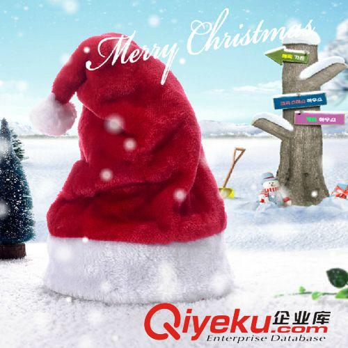 12月新品區(qū) Christmas hat圣誕帽帽子圣誕節(jié)裝飾用品圣誕老人帽子 金絲長(zhǎng)毛帽