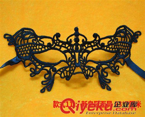 【化妝舞會面具】 圣誕節萬圣節鏤空蕾絲面紗面具 情趣性感 酒吧夜店 蕾絲18款式原始圖片2