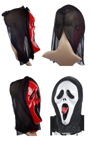 【化妝舞會(huì)面具】 化妝舞會(huì) COS 派對(duì)聚會(huì)面具 恐怖鬼臉面具 驚聲尖叫面具 骷髏面具原始圖片3