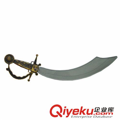 【萬圣節(jié)用品】 萬圣節(jié)舞會用品 海盜裝扮 海盜彎刀 武士刀 加勒比海盜刀 海盜刀